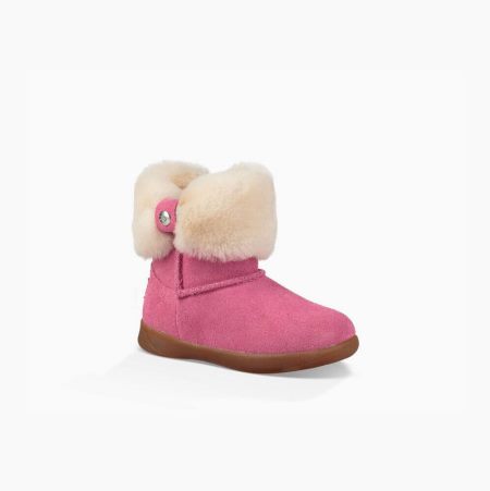 UGG Ramona Pink Boots for Kids (PZMF12967)